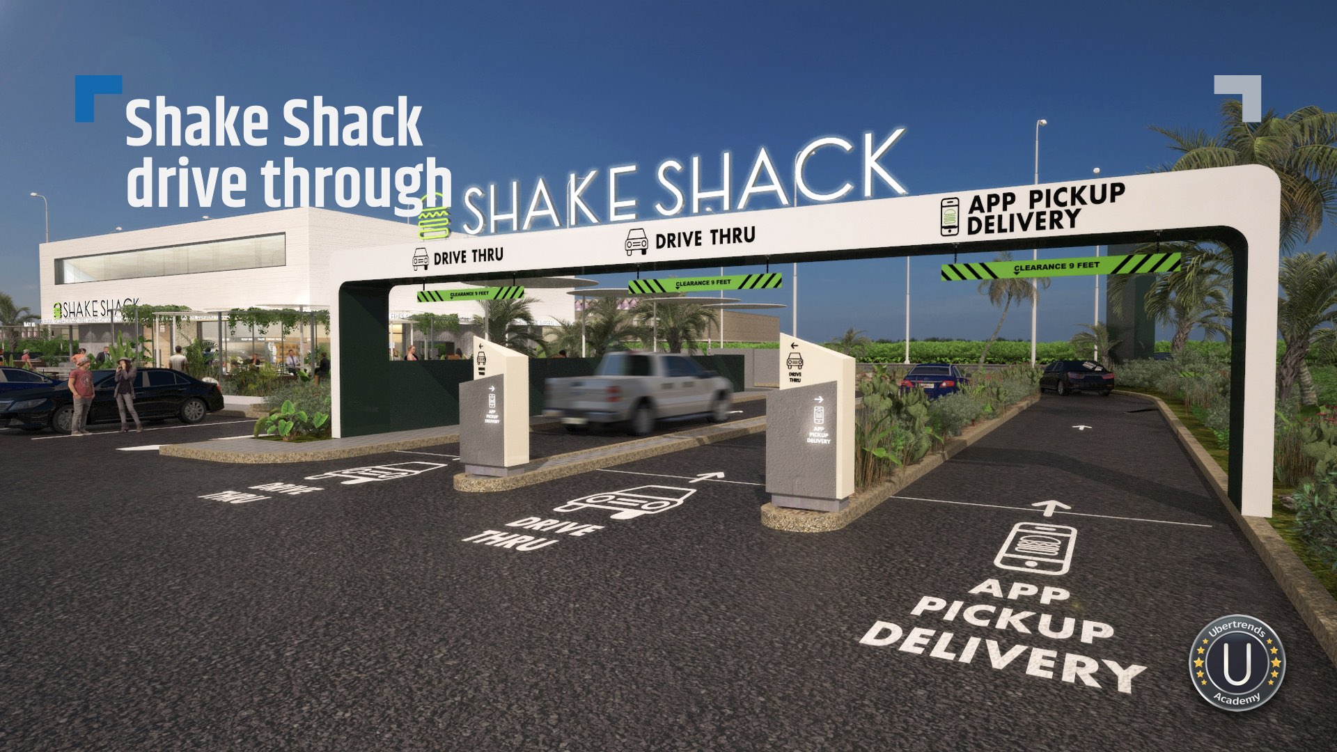 Shake Shack drive-thru
